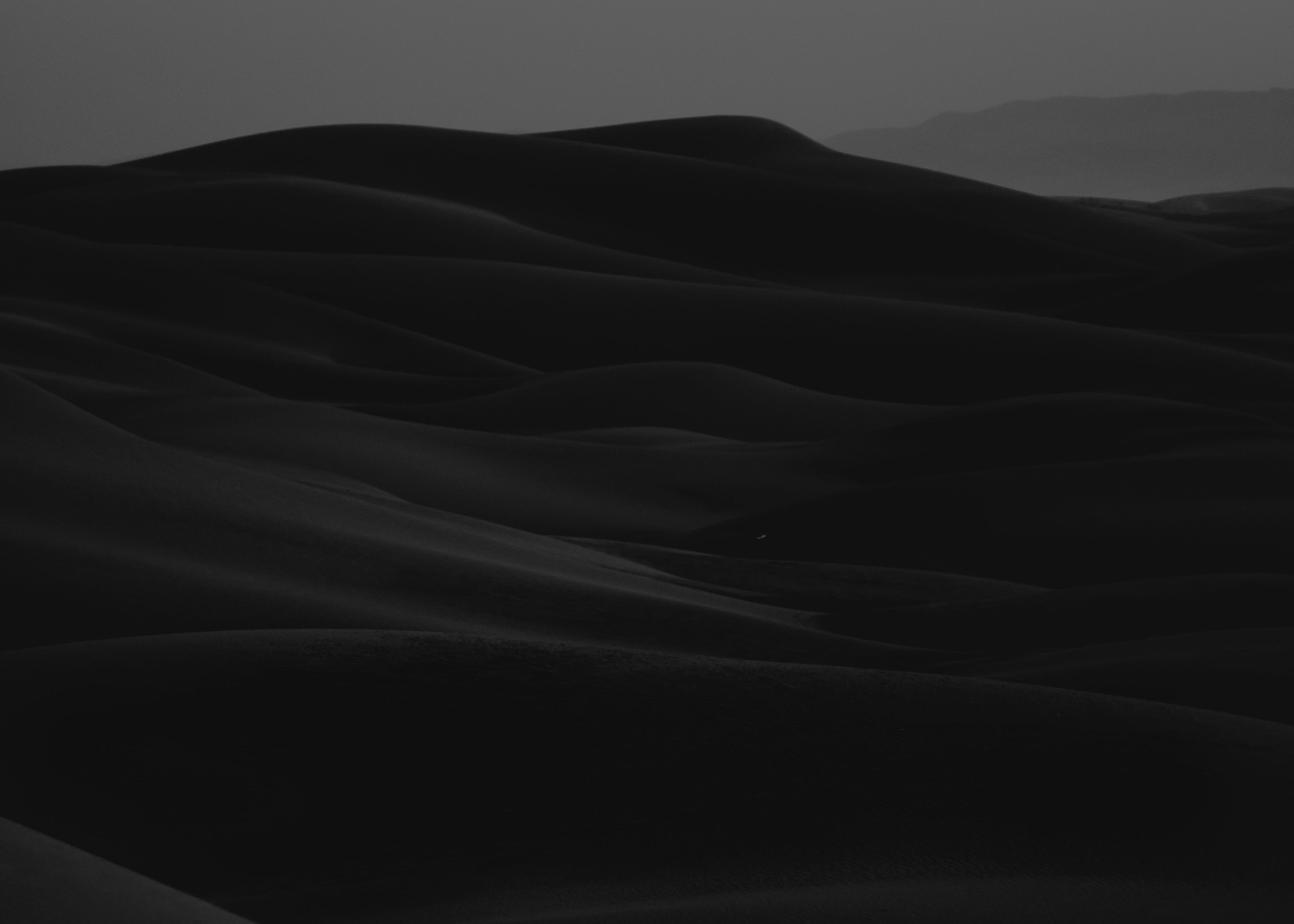 dark sand dunes
